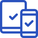 Icon showing a smartphone and tablet, symbolising SearchReady's mobile-first design approach to ensure websites look perfect on all devices
